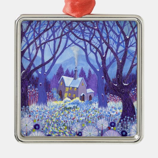 Winterlands 2012 metalen ornament (Voorkant)