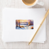 Winterlandschaft im Morgenlicht | Etiket (Insitu)