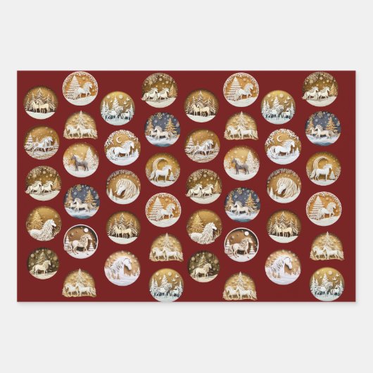 Winterlandschaft mit ISI Inpakpapier Vel (Voorkant 3)