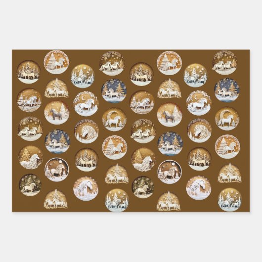 Winterlandschaft mit ISI Inpakpapier Vel (Voorkant 2)