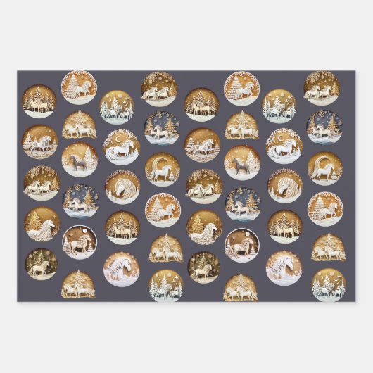 Winterlandschaft mit ISI Inpakpapier Vel (Voorkant)