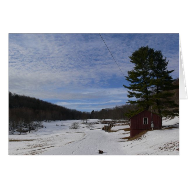 Winterlandschap (Voorkant Horizontaal)