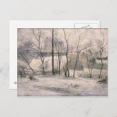 Winterlandschap, 1879 briefkaart (Voorkant / Achterkant)