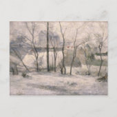 Winterlandschap, 1879 briefkaart (Voorkant)