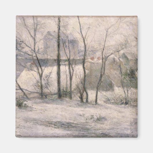 Winterlandschap, 1879 magneet (Voorkant)