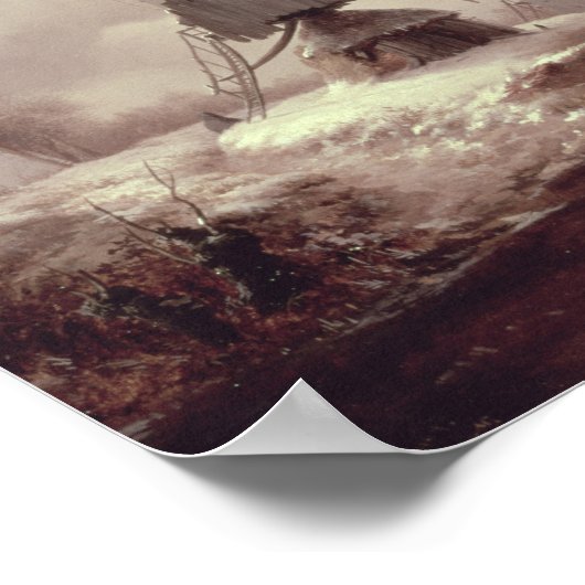 Winterlandschap 2 poster (Hoek)