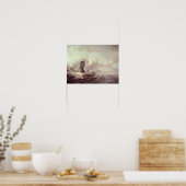 Winterlandschap 2 poster (Keuken)