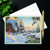 Winterlandschap, Bessonof Briefkaart