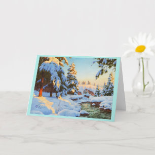 Winterlandschap, Bessonof Kaart