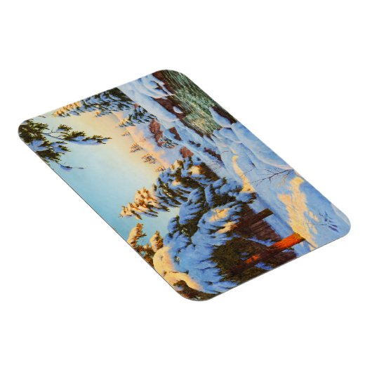 Winterlandschap, Bessonof Magneet (Rechterzijde)