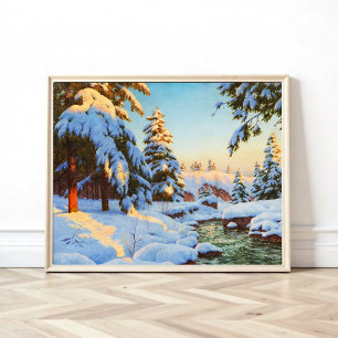 Winterlandschap, Bessonof Poster