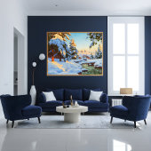 Winterlandschap, Bessonof Poster