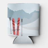 Winterlandschap Blikjeskoeler (Voorkant)