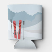 Winterlandschap Blikjeskoeler (Achterkant)