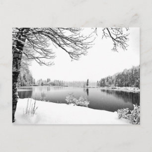 winterlandschap briefkaart