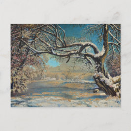 Winterlandschap Briefkaart