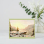 Winterlandschap Briefkaart (Staand voorkant)