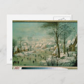 Winterlandschap Briefkaart (Voorkant / Achterkant)