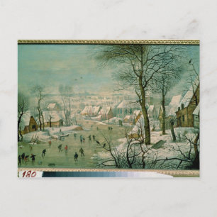 Winterlandschap Briefkaart