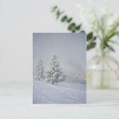 Winterlandschap Briefkaart (Staand voorkant)