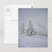 Winterlandschap Briefkaart (Voorkant / Achterkant)