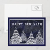 Winterlandschap! Briefkaart (Voorkant / Achterkant)