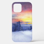 Winterlandschap Case-Mate iPhone Case (Achterkant)