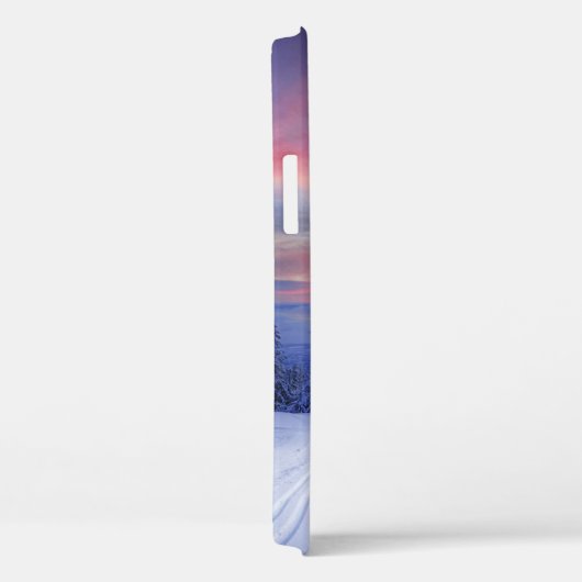 Winterlandschap Case-Mate iPhone Case (Achterkant / Rechts)