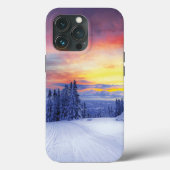 Winterlandschap Case-Mate iPhone Case (Achterkant)