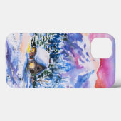 Winterlandschap Case-Mate iPhone Case (Achterkant (horizontaal))