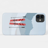 Winterlandschap Case-Mate iPhone Case (Achterkant (horizontaal))