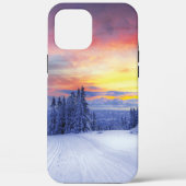 Winterlandschap Case-Mate iPhone Case (Achterkant)