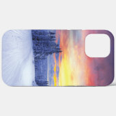 Winterlandschap Case-Mate iPhone Case (Achterkant (horizontaal))