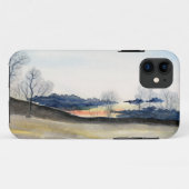 Winterlandschap Case-Mate iPhone Case (Achterkant (horizontaal))