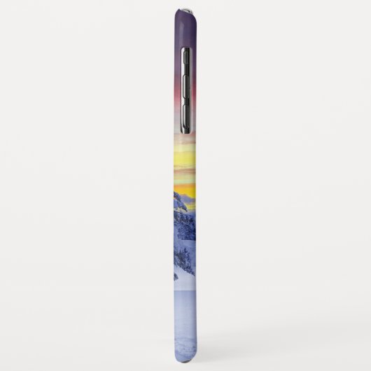 Winterlandschap Case-Mate iPhone Case (Achterkant/links)