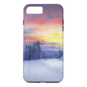 Winterlandschap Case-Mate iPhone Case (Achterkant)