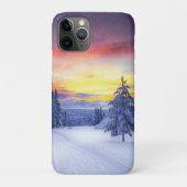 Winterlandschap Case-Mate iPhone Case (Achterkant)