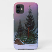 Winterlandschap Caspar David Friedrich Case-Mate iPhone Case (Achterkant)