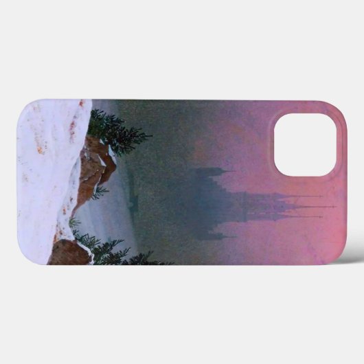 Winterlandschap Caspar David Friedrich Case-Mate iPhone Case (Achterkant (horizontaal))