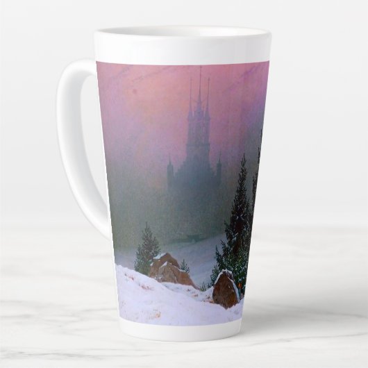 Winterlandschap Caspar David Friedrich Latte Mok (Linkerhoek)