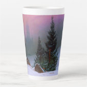 Winterlandschap Caspar David Friedrich Latte Mok (Voorkant)