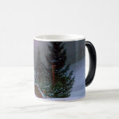 Winterlandschap Caspar David Friedrich Magische Mok (Voorkant rechts)