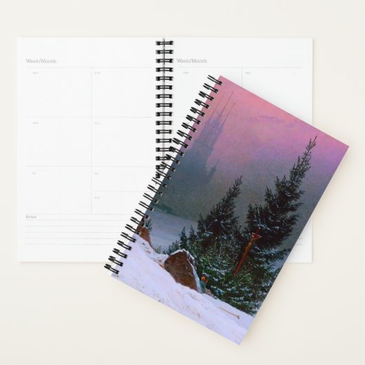 Winterlandschap Caspar David Friedrich Planner (Display)