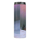 Winterlandschap Caspar David Friedrich Thermosbeker (Achterkant)