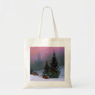 Winterlandschap Caspar David Friedrich Tote Bag