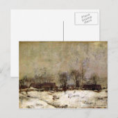 Winterlandschap, Cincinnati door John Tangers Briefkaart (Voorkant / Achterkant)