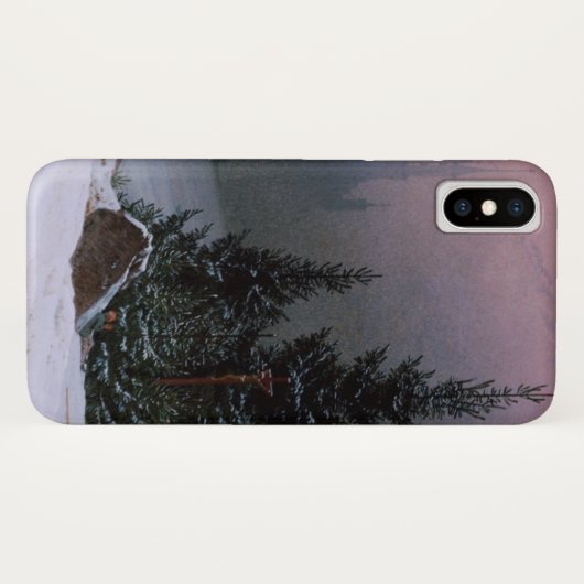 Winterlandschap (door Caspar David Friedrich) Case-Mate iPhone Case (Achterkant (horizontaal))