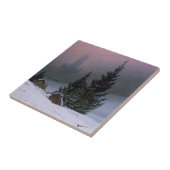 Winterlandschap (door Caspar David Friedrich) Tegeltje (Zijkant)