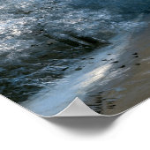 Winterlandschap door Ivan Aivazovsky Poster (Hoek)