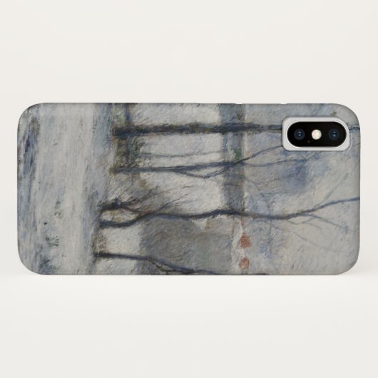 Winterlandschap (door Paul Gaugin) Case-Mate iPhone Case (Achterkant (horizontaal))